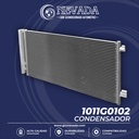 CONDENSADOR JEEP COMPASS AÑO 18-22 R-134-A C/FILTRO NEVADA 