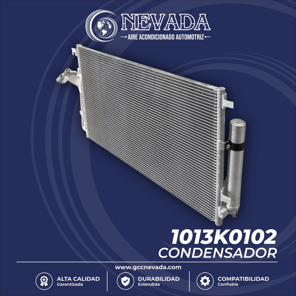 CONDENSADOR VOLKSWAGEN CRAFTER / MERCEDES BENZ /PRINTER / DODGE SPRINTER AÑO 07/09 R-134-A NEVADA ASIA