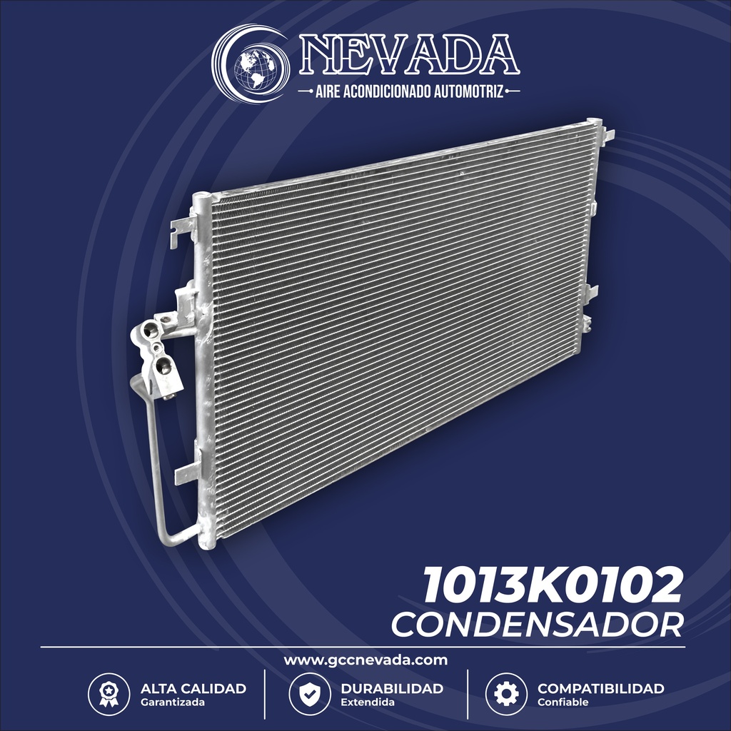 CONDENSADOR VOLKSWAGEN CRAFTER / MERCEDES BENZ /PRINTER / DODGE SPRINTER AÑO 07/09 R-134-A NEVADA ASIA