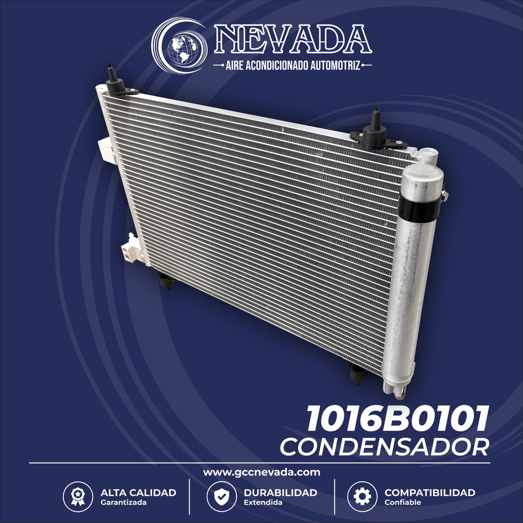 CONDENSADOR PEUGEOT 406 / CITROEN C5 R-134-A NEVADA 
