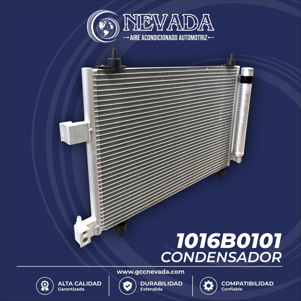 CONDENSADOR PEUGEOT 406 / CITROEN C5 R-134-A NEVADA 