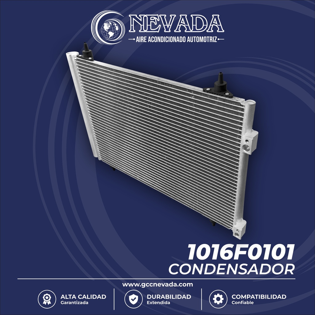 CONDENSADOR PEUGEOT 308 / CITROEN PARTNER / C4 R-134-A NEVADA ASIA