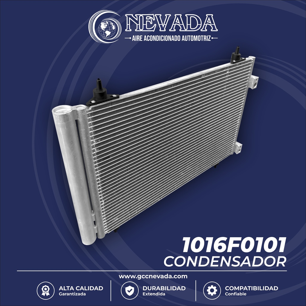 CONDENSADOR PEUGEOT 308 / CITROEN PARTNER / C4 R-134-A NEVADA ASIA