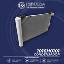 CONDENSADOR PEUGEOT PARTNER AÑO 04/10 R-134-A C/FILTRO NEVADA ASIA.