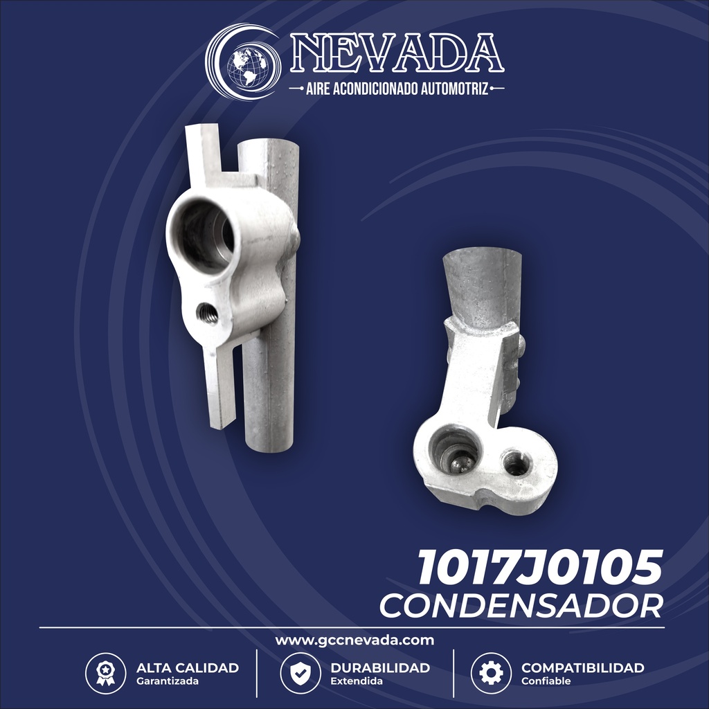 CONDENSADOR  RENAULT CLIO / LOGAN / SANDERO / STEPWAY /  CAPTURE / DUSTER  / PEUGEOT 405 AÑO 18/20 R-134-A NEVADA ASIA