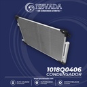 CONDENSADOR TOYOTA RAV4 / CAMRY AÑO 18-24 / AVALON 19-22 / LEXUS NX350 22-24 / ES250/ES350 19-24 R-134-A NEVADA