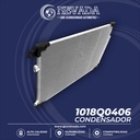 CONDENSADOR TOYOTA RAV4 / CAMRY AÑO 18-24 / AVALON 19-22 / LEXUS NX350 22-24 / ES250/ES350 19-24 R-134-A NEVADA