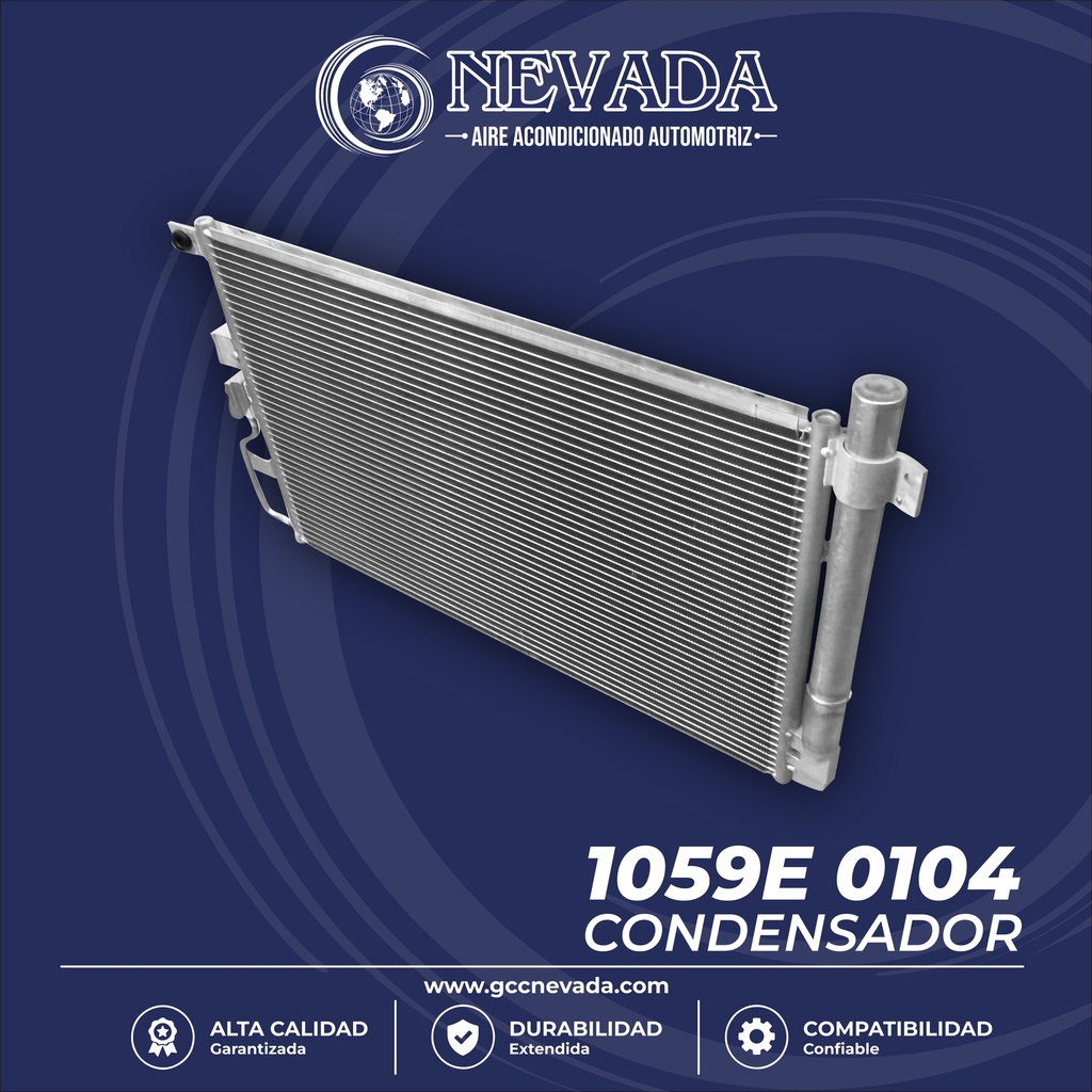 CONDENSADOR SUZUKI XL-7 AÑO 07-09 R-134-A NEVADA ASIA