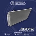 CONDENSADOR SUZUKI SWIFT T3 AÑO 17-21 585X405X12 R-134-A NEVADA ASIA