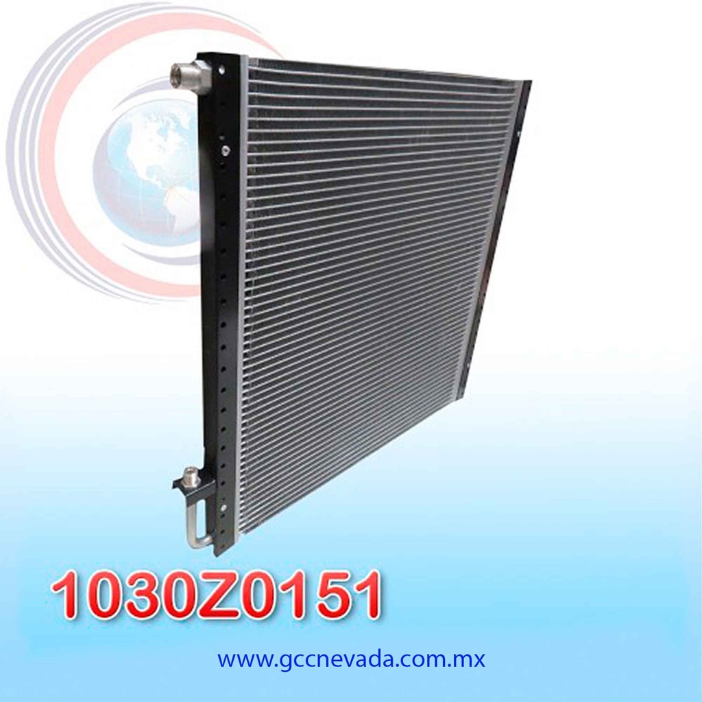 CONDENSADOR UNIVERSAL 22X22X20 FLUJO PARALELO NEVADA ASIA