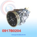 COMPRESOR RENAULT CLIO / LOGAN / SYMBOL / KANGOO AÑO 06/09 / NISSAN PLATINA 2004 R-134-A 6PK SD7V16 SANDEN JAPON