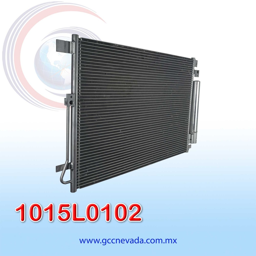 CONDENSADOR NISSAN FRONTIER PICK-UP NP300 AÑO 16/18 C/FILTRO NEVADA ASIA