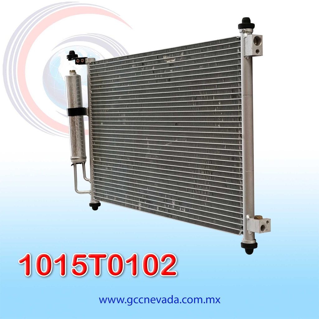 CONDENSADOR NISSAN VERSA 07/12 / CUBE 09/14 / W/RD C/FILTRO NEVADA ASIA