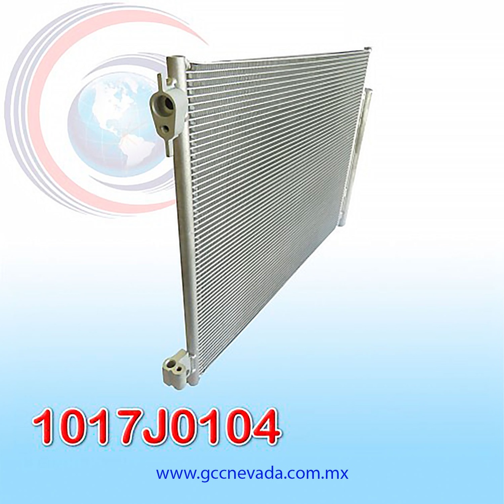 CONDENSADOR RENAULT LOGAN / DUSTER / CAPTUR AÑO 16/17 NEVADA ASIA