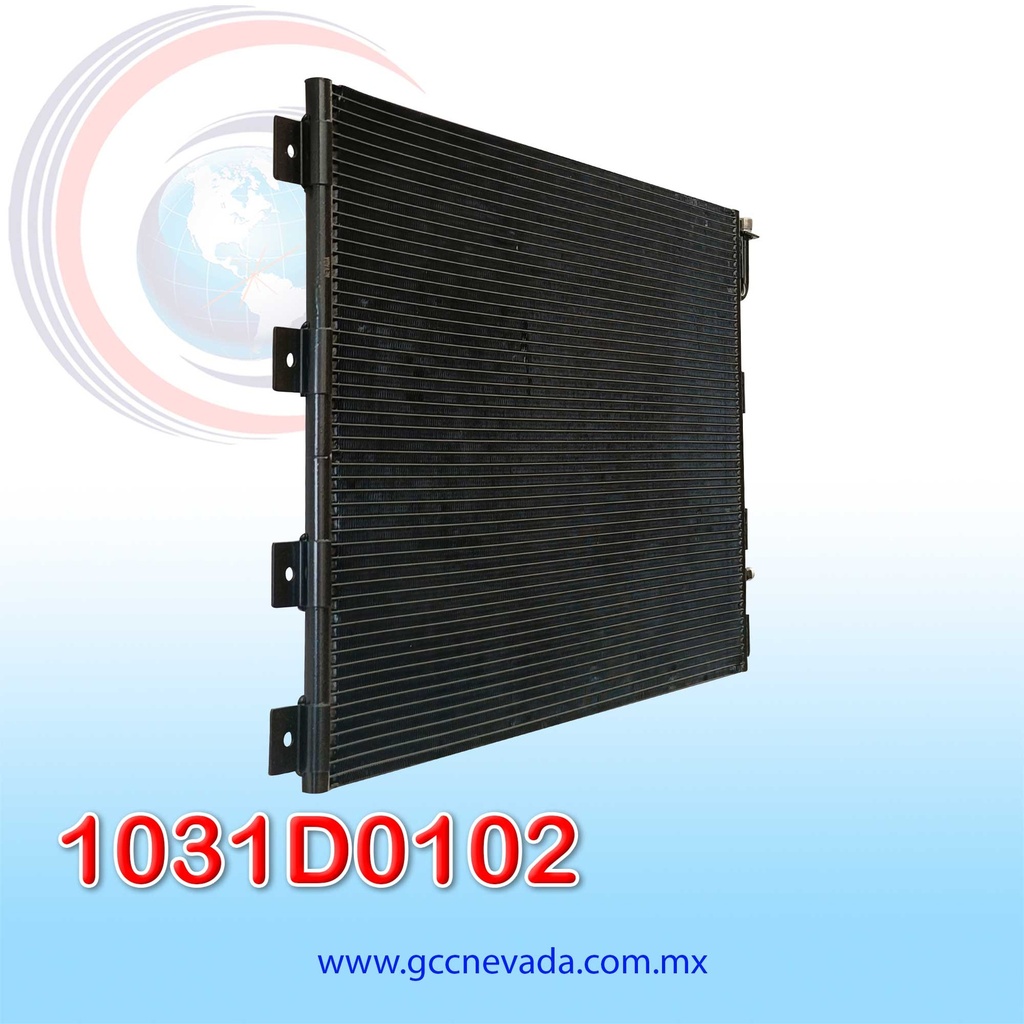 CONDENSADOR KENWORTH DE LA MONTAÑA T400 AÑO 95/00 / T600A / T800 / W900 99/07 S/FILTRO NEVADA ASIA