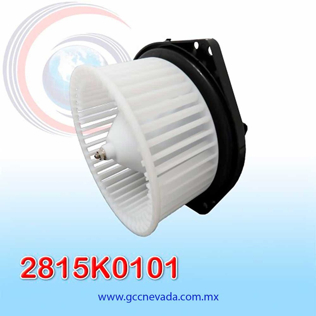 BLOWER MOTOR NISSAN X-TRAIL / SENTRA AÑO 04/08 CW GIRO IZQUIERDO 12V C/T NEVADA ASIA