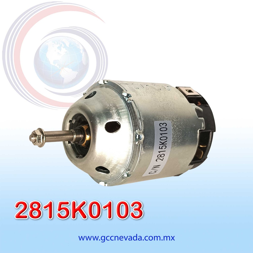 BLOWER MOTOR NISSAN X-TRAIL T30 AÑO 01/07 / SENTRA / ROUGE / KOLEOS / URVAN / NV-350 CW GIRO IZQUIERDO 12V S/T NEVADA ASIA