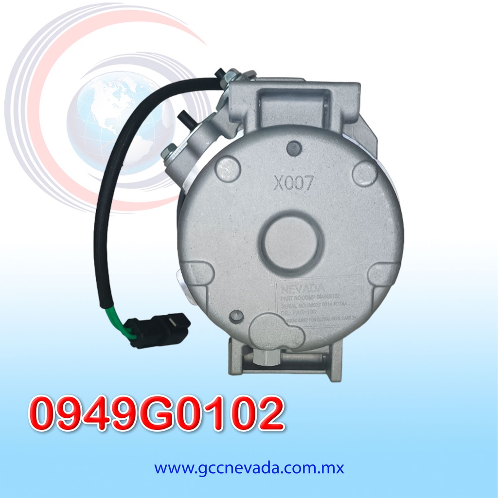 COMPRESOR CATERPILLAR 320-C R-134-A 8PK 24V NEVADA ASIA