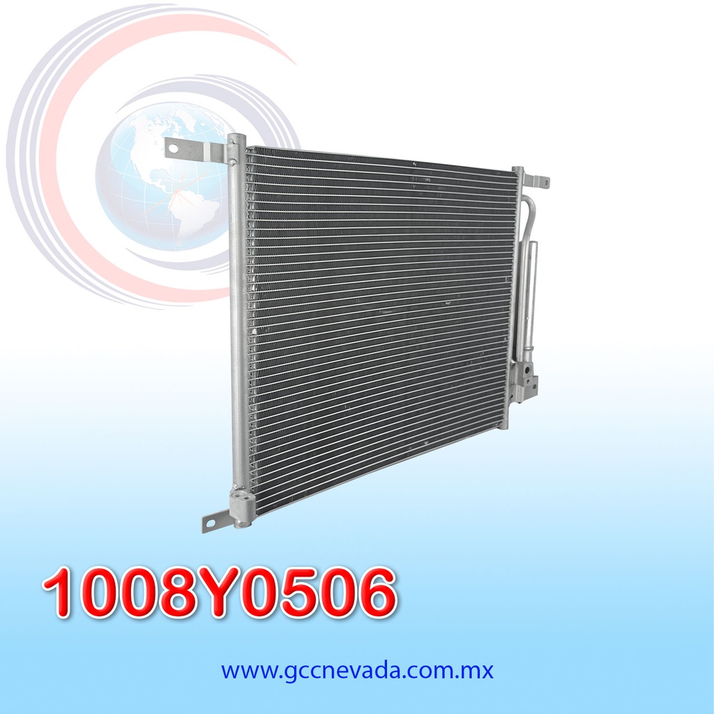 CONDENSADOR GM AVEO AÑO 13/18 R-134-A C/FILTRO (WASHER) NEVADA ASIA