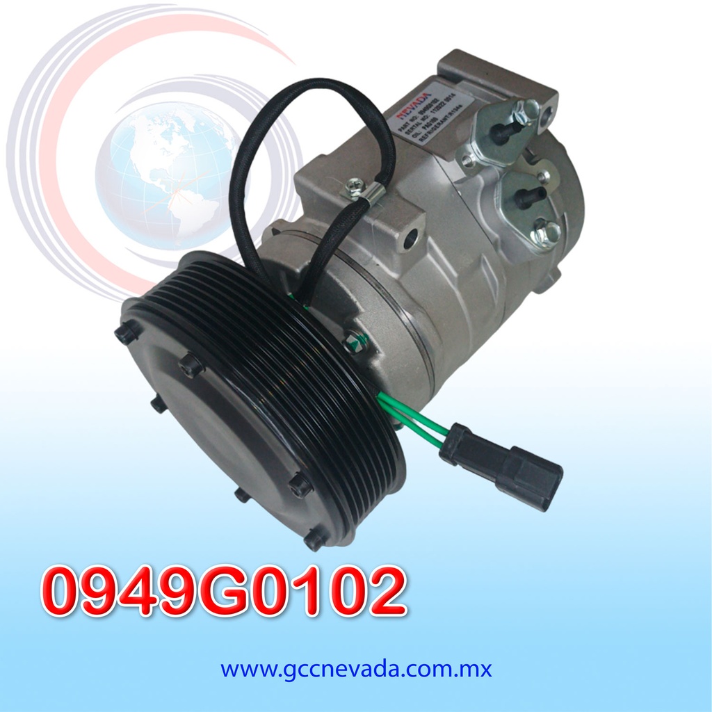 COMPRESOR CATERPILLAR 320-C R-134-A 8PK 24V NEVADA ASIA