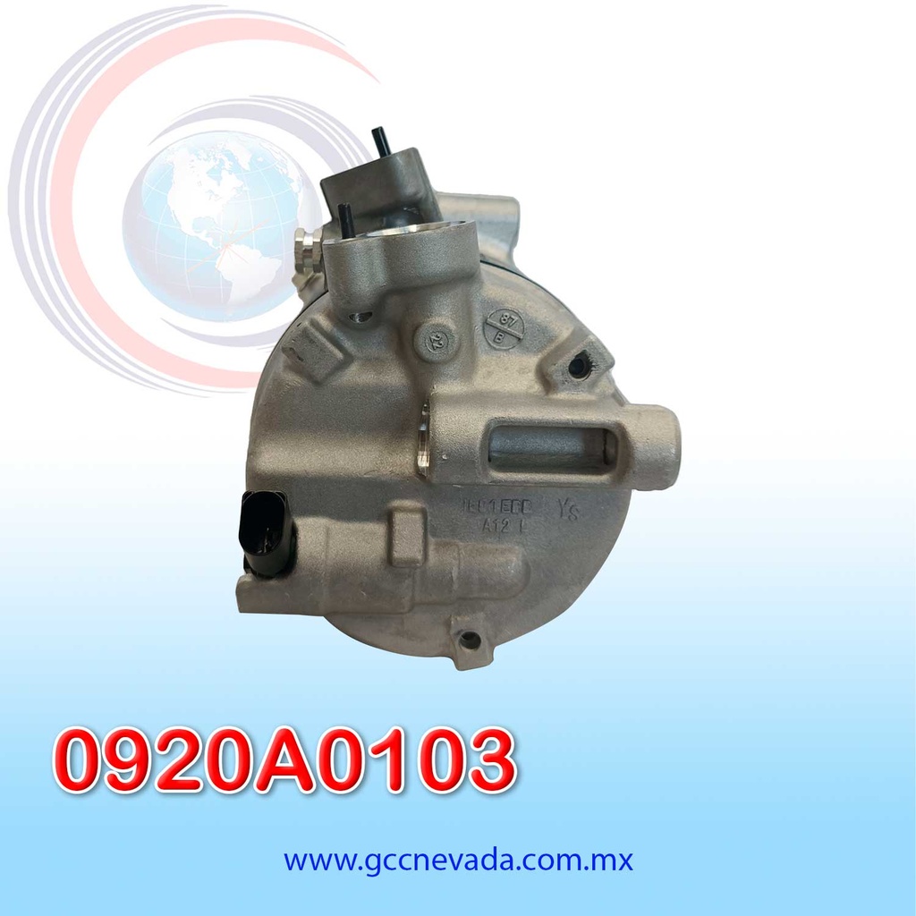 COMPRESOR VOLKSWAGEN GOLF AÑO 06/14 /JETTA 05/16 / AMAROK 13/18 8886 T/P 6PK 110MM 12V SANDEN USA