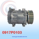 COMPRESOR RENAULT DUSTER MOD-1815 R-134- 7PK SANDEN FRANCIA