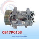 COMPRESOR RENAULT DUSTER MOD-1815 R-134- 7PK SANDEN FRANCIA