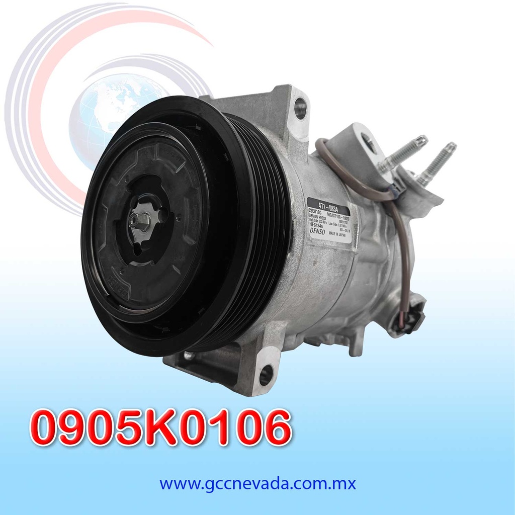 COMPRESOR DODGE CALIBER AÑO 09/12 JEEP COMPASS / PATRIOT 09/17 6PK 12V DENSO USA
