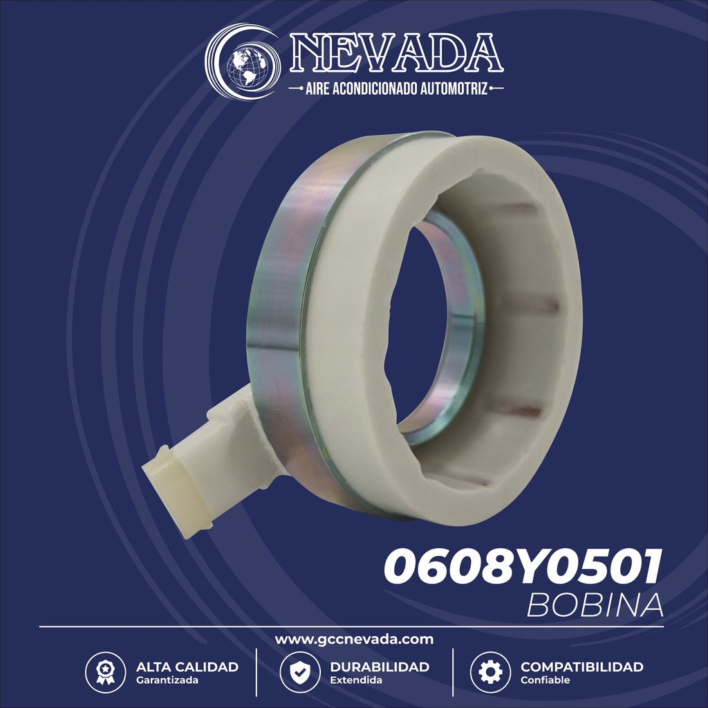 BOBINA G/M AVEO AÑO 05-17  / OPTRA 06-12  V-5 93X52X33MM NEVADA ASIA
