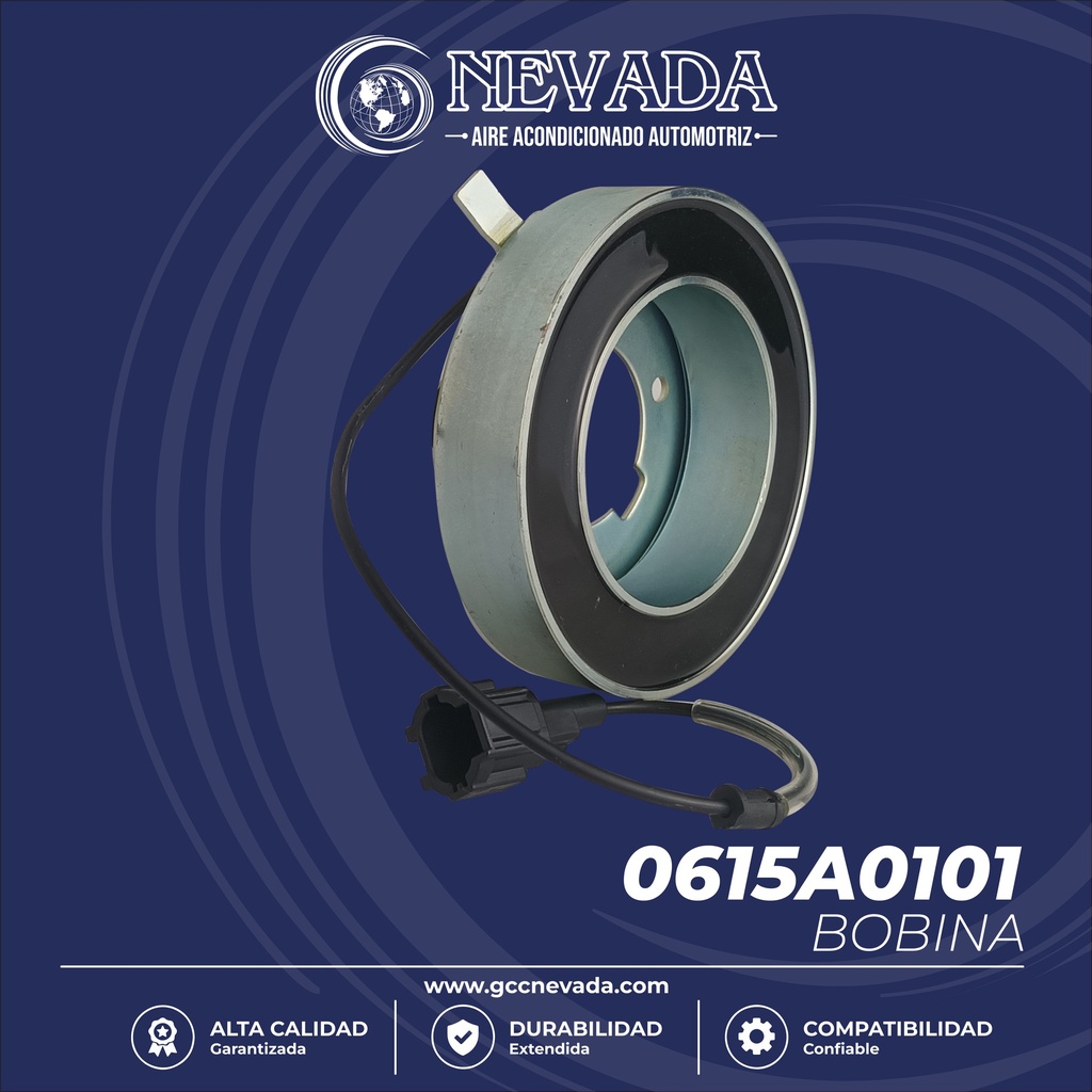 BOBINA NISSAN SENTRA AÑO 96-06 / TSURU III 12V 105X39.6X26MM NEVADA ASIA