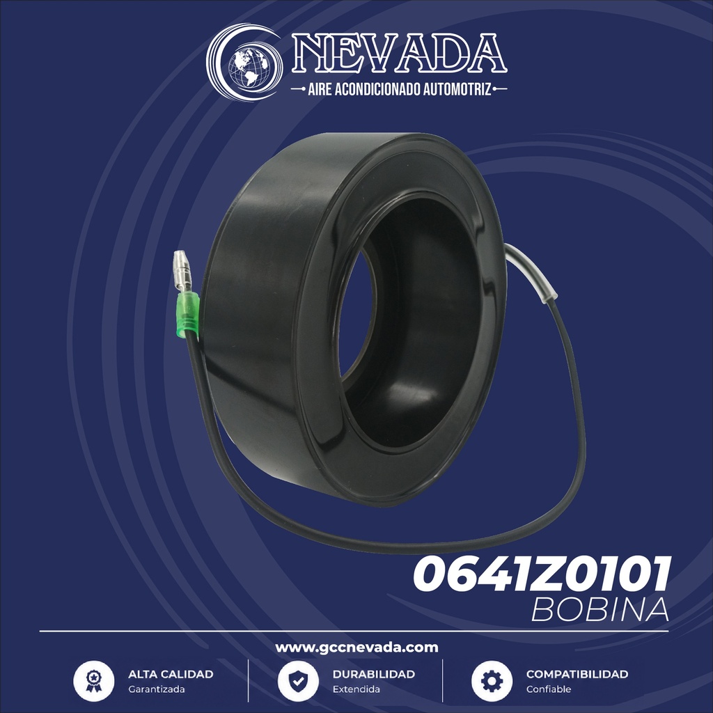 BOBINA 709 1 CABLE 12V 96X63.6X32.2MM NEVADA ASIA