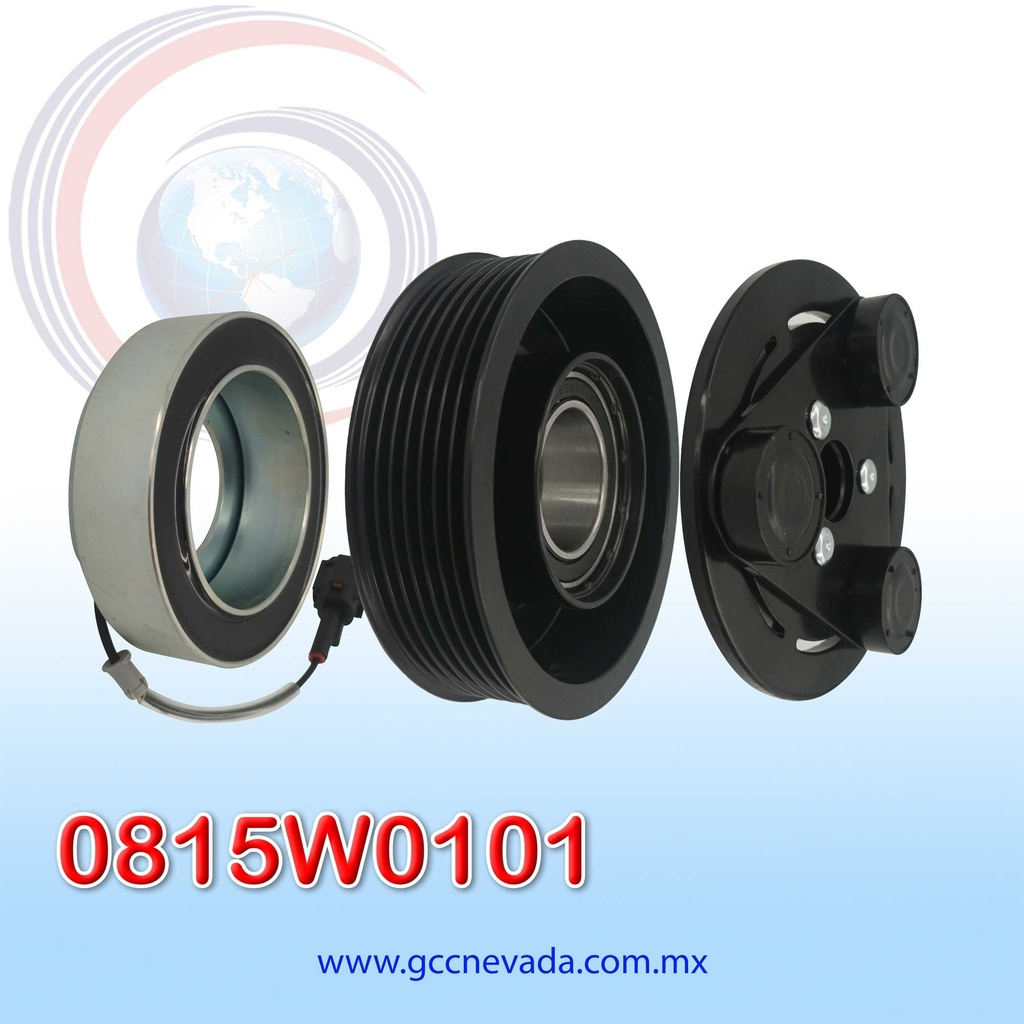 CLUTCH NISSAN TIIDA AÑO 07-15 CR14 7PK 114MM 12V NEVADA ASIA