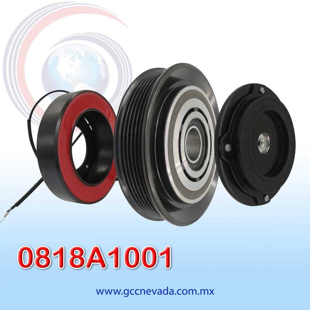 CLUTCH TOYOTA COROLLA AÑO 08/11 / CELICA 00/05 10S15L 6PK 12V NEVADA ASIA