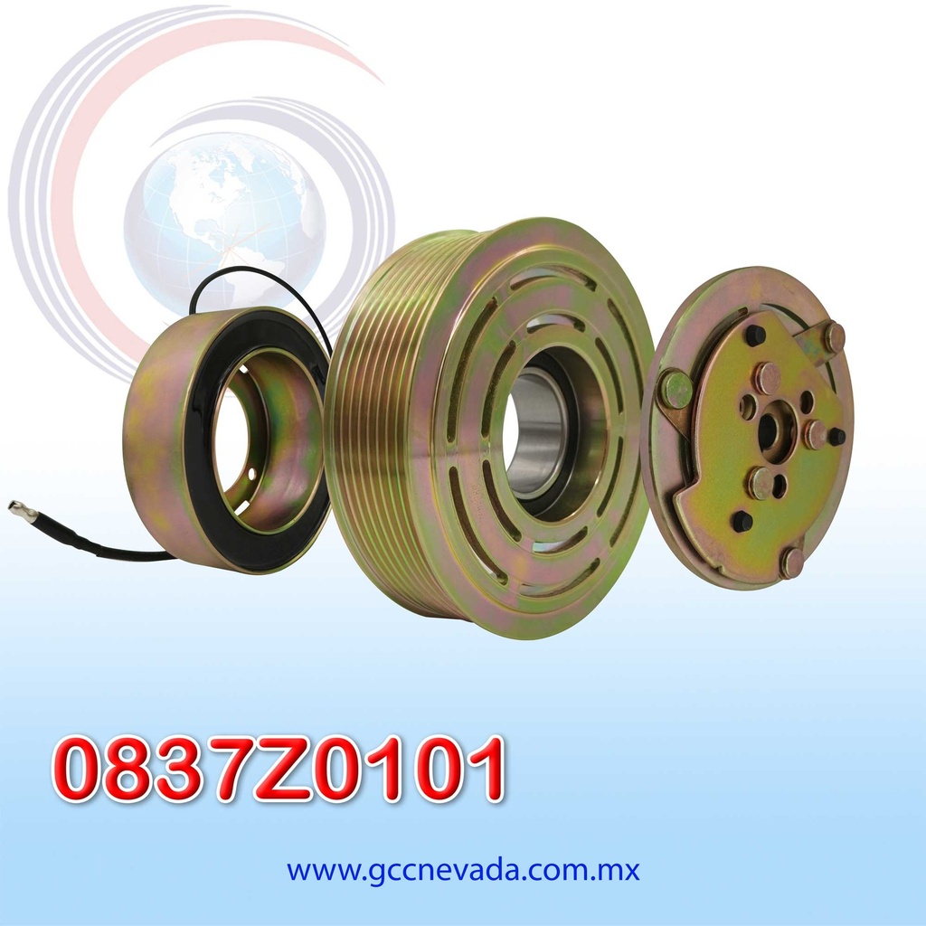 CLUTCH 507 8PK 123MM 12V NEVADA ASIA