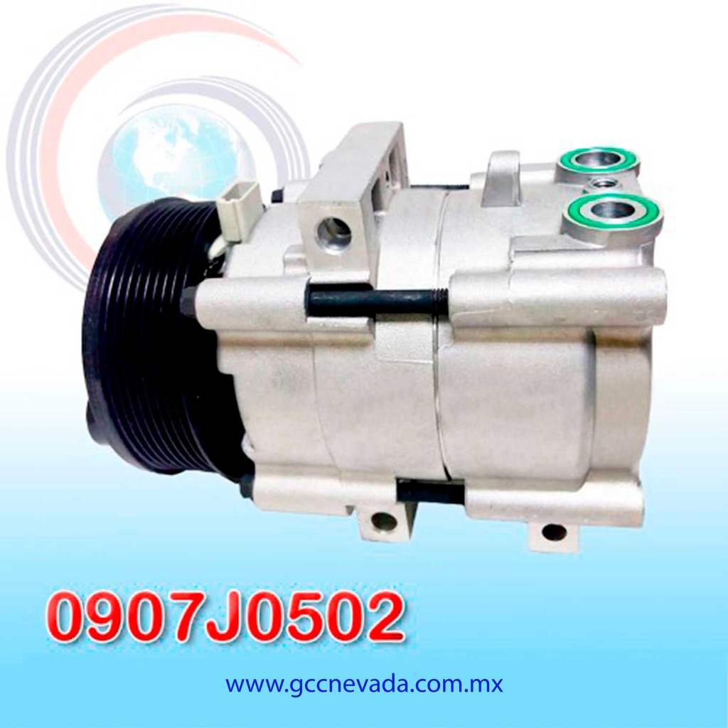 COMPRESOR FORD FORTALEZA FS-10 AÑO 98-00 T/P 8PK NEVADA
