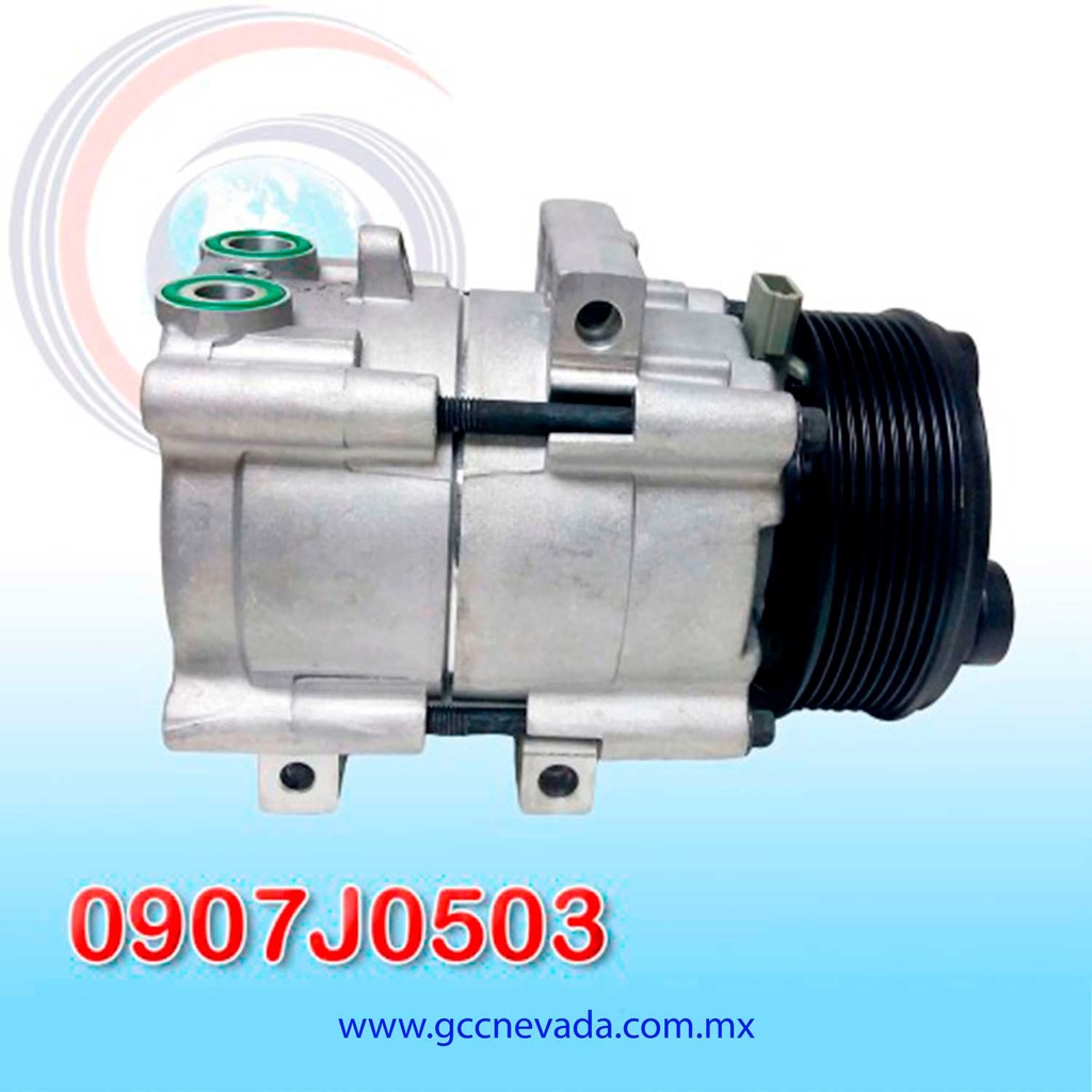 COMPRESOR FORD FORTALEZA FS-10 AÑO 98-00 R-134-A T/P 8PK NEVADA