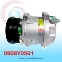 COMPRESOR G/M AVEO V-5 AÑO 04/09 / PONTIAC G3 2009T/P 6PK NEVADA ASIA