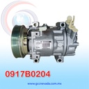 COMPRESOR RENAULT CLIO / LOGAN / SYMBOL / KANGOO AÑO 06/09 / NISSAN PLATINA 2004 R-134-A 6PK SD7V16 SANDEN JAPON