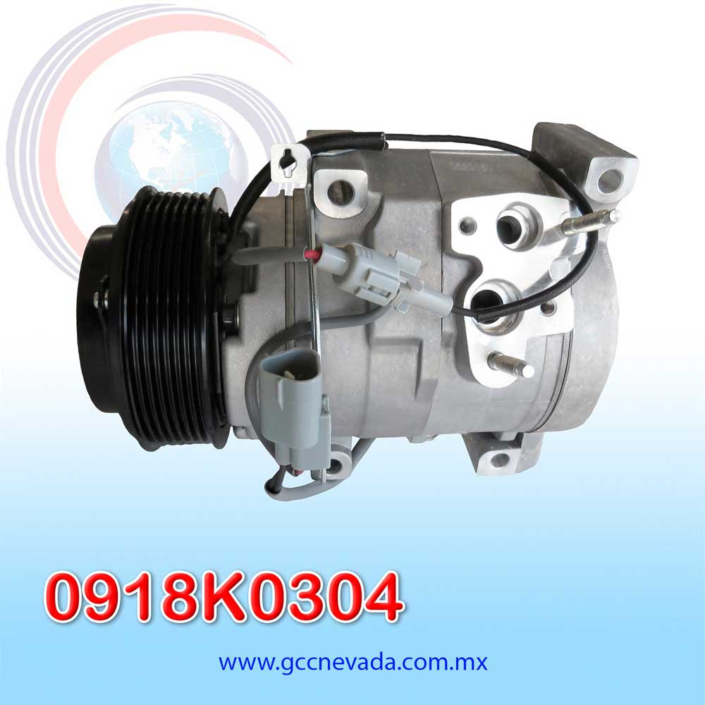 COMPRESOR TOYOTA 4 RUNNER 03-07 / FJ-CRUISER 07-08 / HIACE 98-05 7PK 119MM 12V 10S17C NEVADA