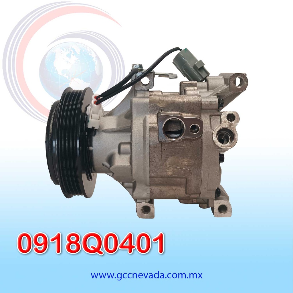 COMPRESOR TOYOTA YARIS AÑO 00-07 T/P 4PK NEVADA