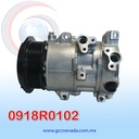 COMPRESOR TOYOTA RAV4 / CAMRY 2.4L AÑO 07/09 / HIACE 2.7L 06/15 T/P R-134-A 7PK 132MM 12V 6SEU16C NEVADA ASIA