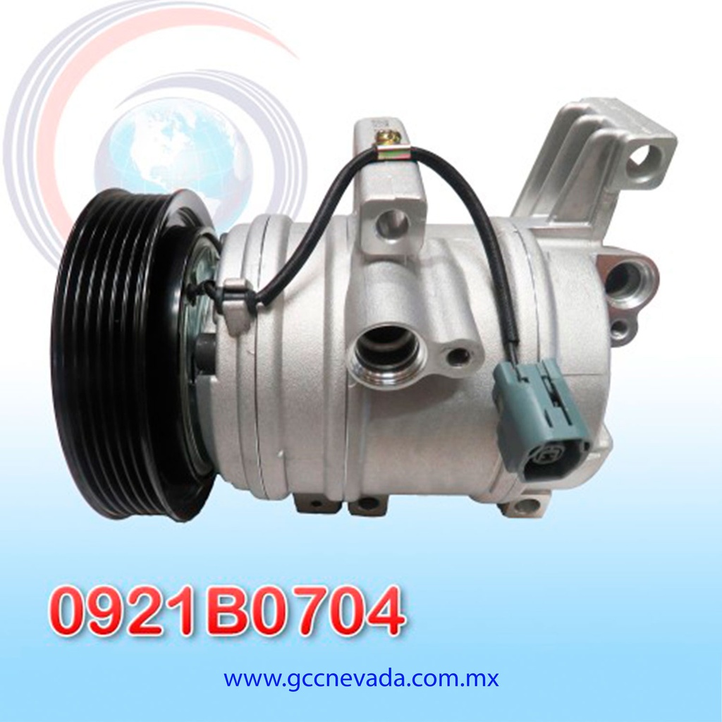 COMPRESOR MAZDA 3 07-09 / MAZDA 6 06-07 2.3LTS 6PK 12V NEVADA