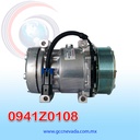 COMPRESOR 709 FREIGHTLINER COLUMBIA TOMA VERTICAL MUFFLER R-134-A T/P 8PK 122MM 12V NEVADA PREMIUM