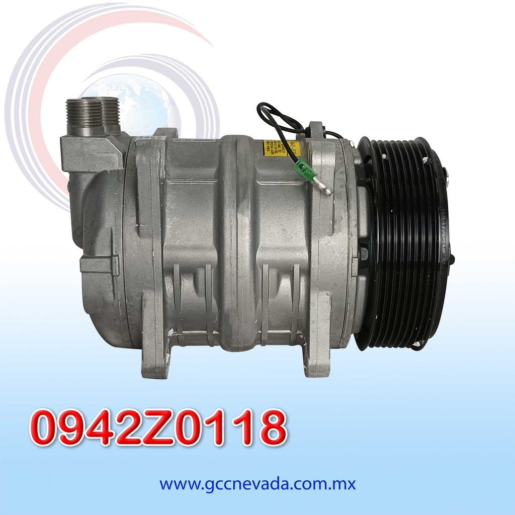 COMPRESOR SELTEC STD TM-13 OREJA 8PK R-134-A 12V JAPON