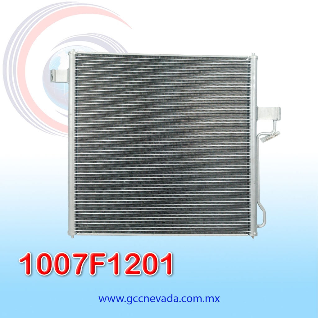 CONDENSADOR FORD EXPLORER AÑO 02-10 / EXPLORER SPORT 07-10 / MERCURY MOUNTAINEER 02-10 / LINCOLN AVIATOR 03-05  V6/V8 R-134-A NEVADA ASIA