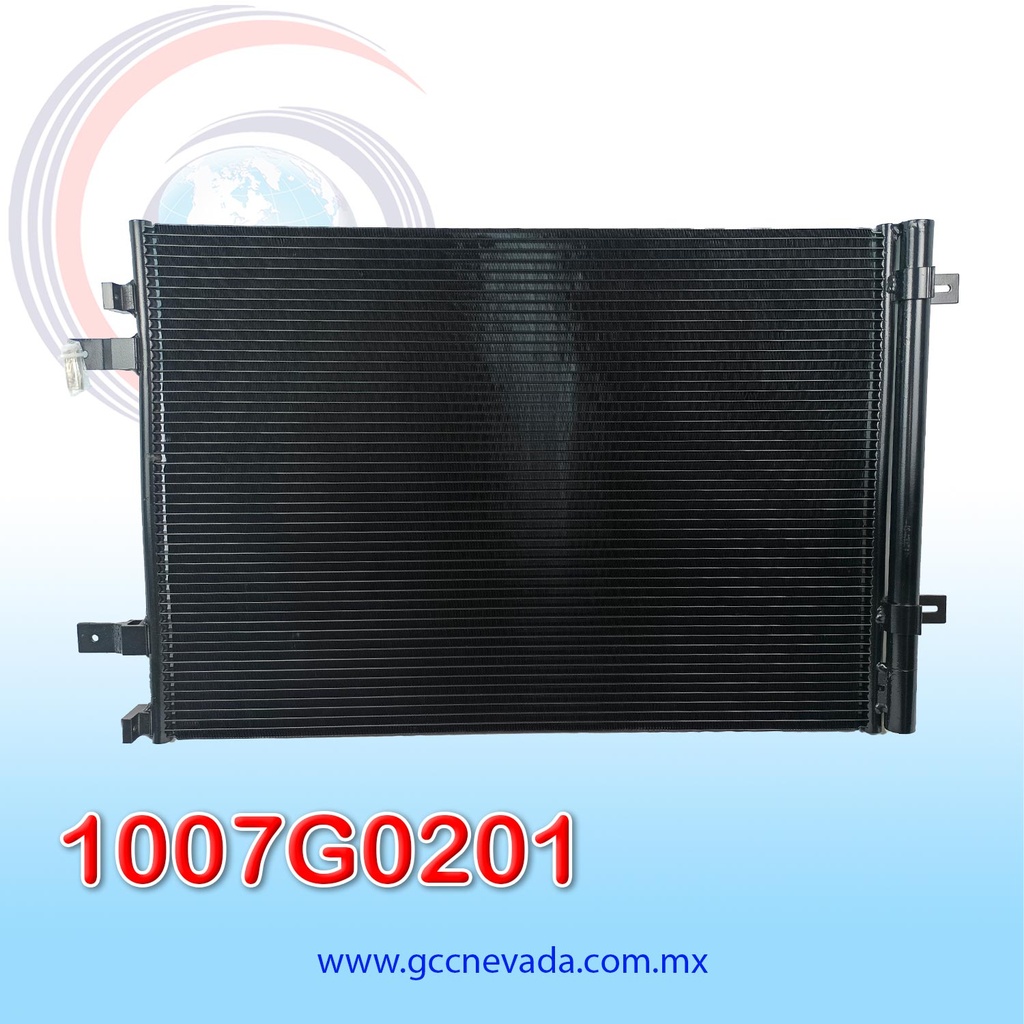 CONDENSADOR FORD F-250 / F-350 AÑO 11/16 / F-450 / 550 11/15 SUPER DUTY C/FILTRO NEVADA ASIA