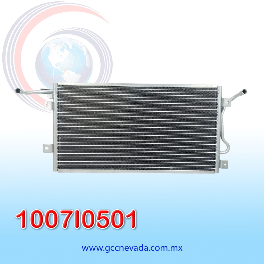 CONDENSADOR FORD FIESTA 03/09 (ECO SPORT) SINC / FIESTA POWER 02/04 NEVADA ASIA