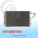CONDENSADOR HYUNDAI ELANTRA 11/13 / ELANTRA COUPE / GT 2013 / KIA FORTE KOUP 2013 C/FILTRO NEVADA ASIA