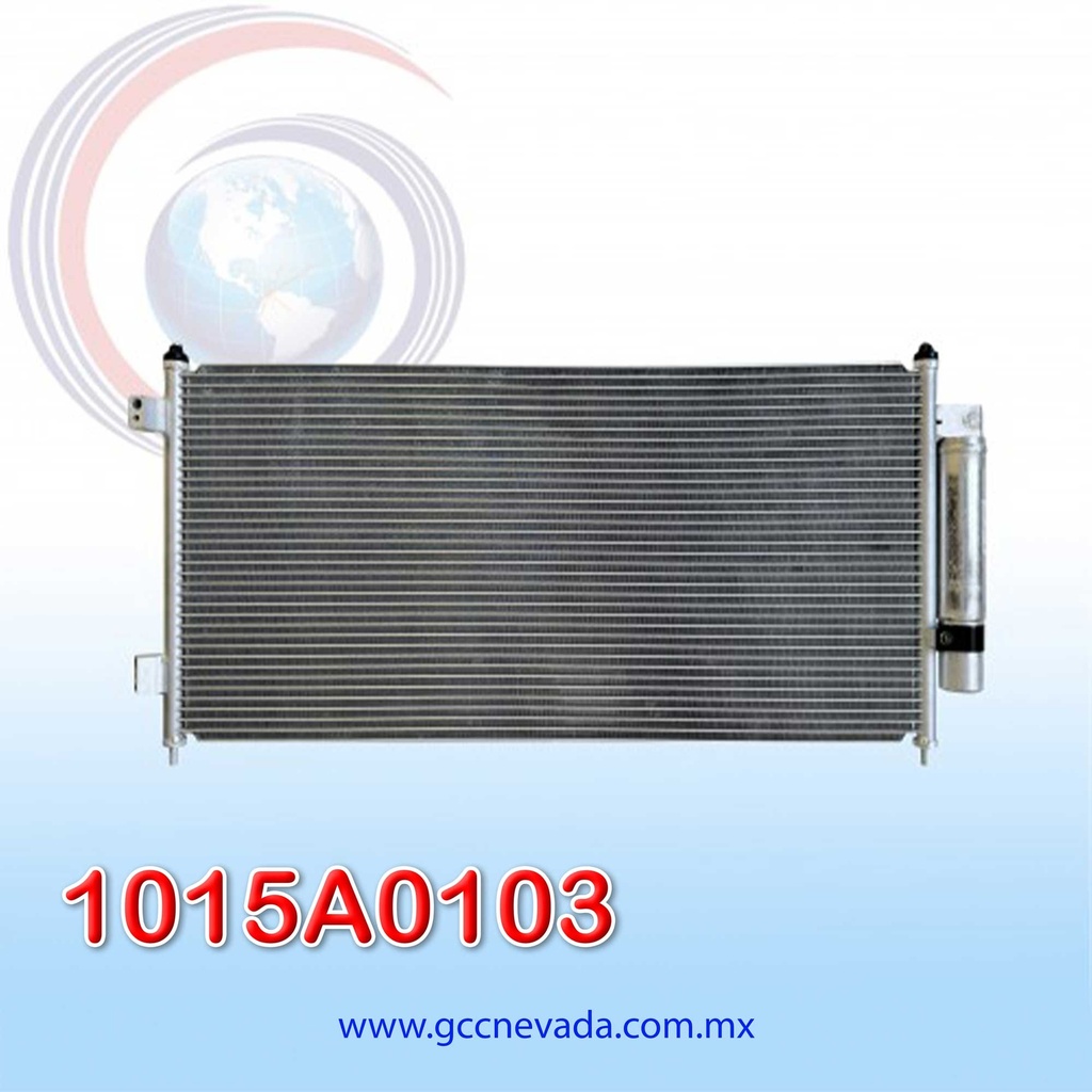 CONDENSADOR NISSAN SENTRA AÑO 07/09 C/FILTRO NEVADA ASIA