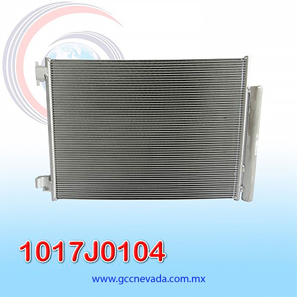 CONDENSADOR RENAULT LOGAN / DUSTER / CAPTUR AÑO 16/17 NEVADA ASIA